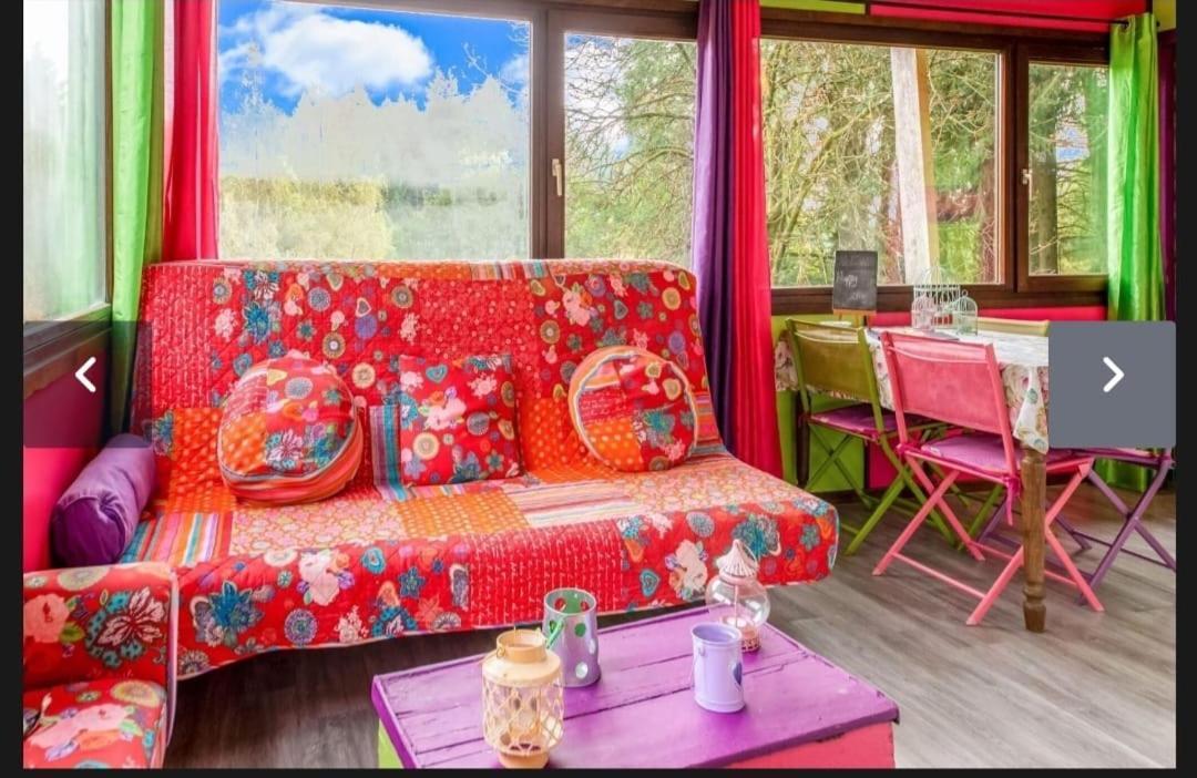 Yourte Mongole Et Cabane อูฟฟาลีซ ภายนอก รูปภาพ